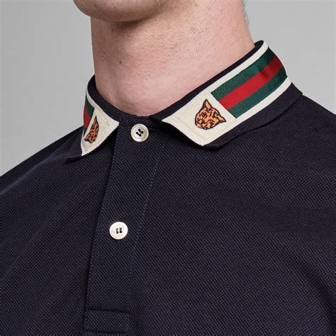 gucci print polo|Gucci Mens Polo Shirts .